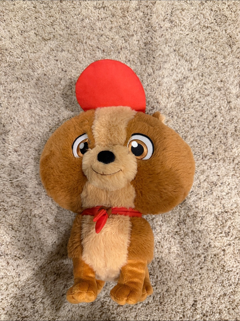 Red Stuffy Paw Patrol Movie Jr Patroller Tot